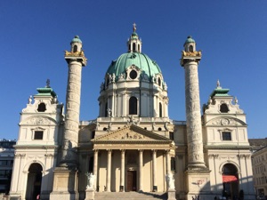 [Karlskirche in Vienna]