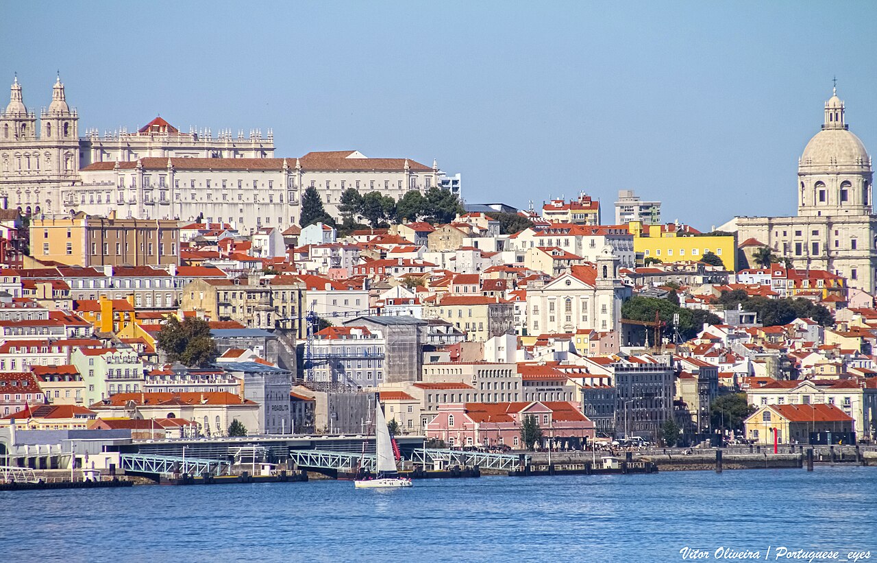[Panoramic view of Lisbon, Portugal]